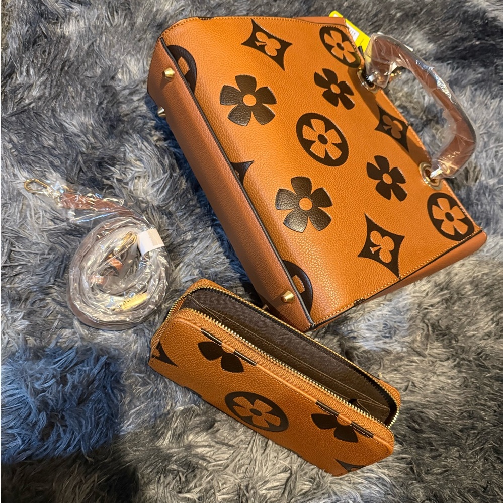 Boss Babe Monogram Bag Set – Purse + Wallet - Picture 6 of 10